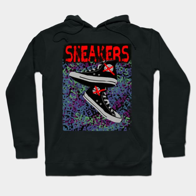 sneakers Hoodie by martian